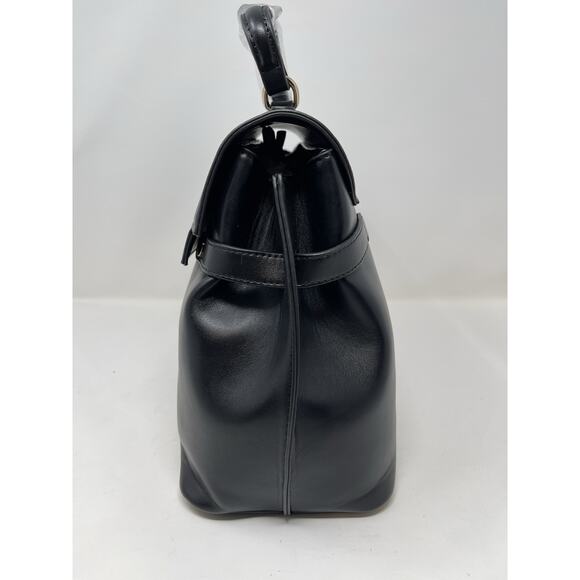 Cavalli Class Tatianal Large Top Handle Bag Black Dr. Bag Retail $118.00 - Picture 4 of 12